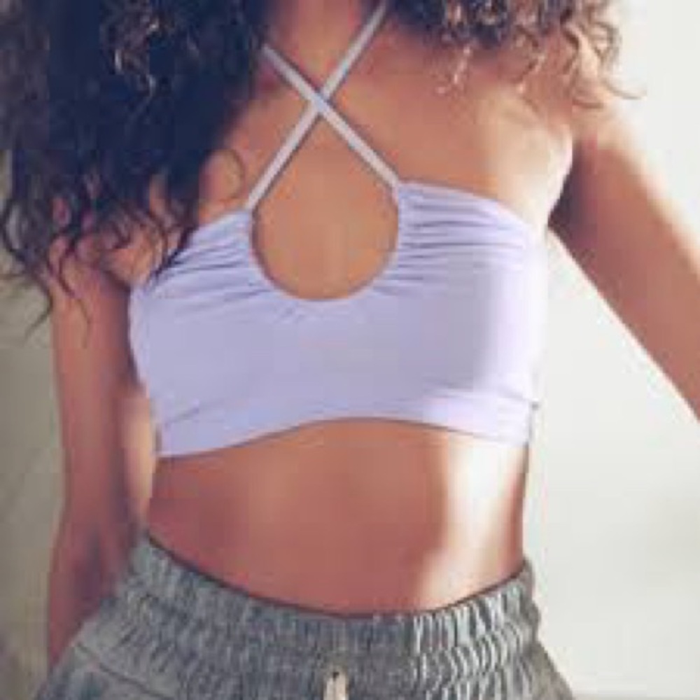 Urban Outfitters Lavender Crop Top